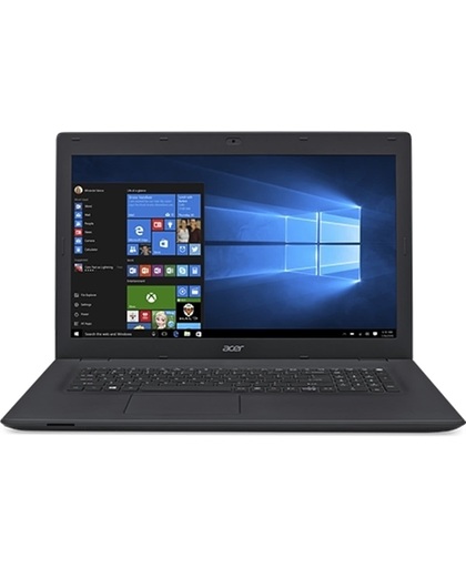 Acer TravelMate TMP278-M-31UV Zwart Notebook 43,9 cm (17.3") 1600 x 900 Pixels 2,00 GHz Zesde generatie Intel® Core™ i3 i3-6006U