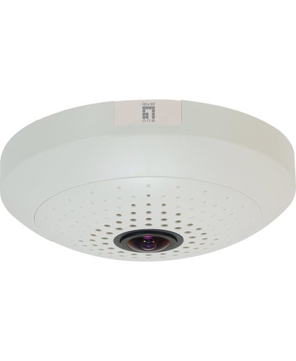 LevelOne FCS-3094 IP-beveiligingscamera Dome Zwart, Wit 3648 x 2736 Pixels