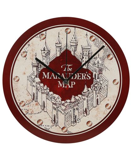 Harry Potter Marauder&apos;s Map Wandklok standaard