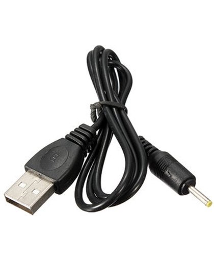 USB Naar 2.5mm DC Oplaad Kabel Lengte: 65cm