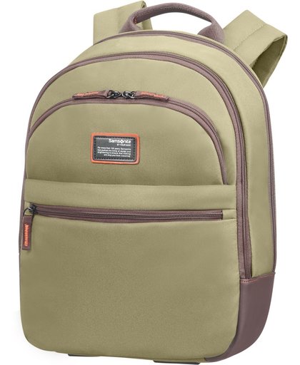"Samsonite Laptoprugzak - Rockwell Laptop Backpack 14.1"" Olive"