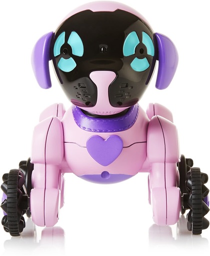 WowWee Chippies Chipette - Robot hond roze