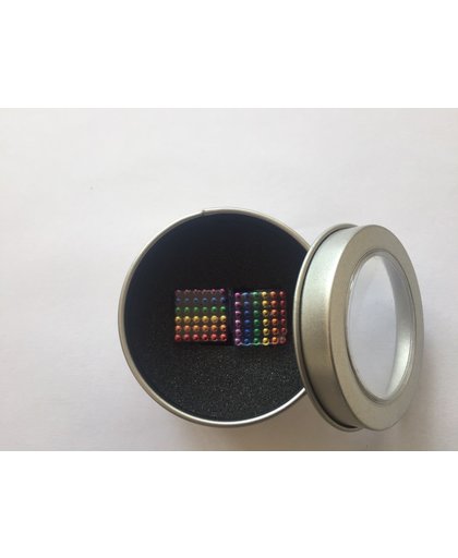 Magneet balletjes ,Neocube buckyballs,  Multicolor - 432 balletjes - 3mm