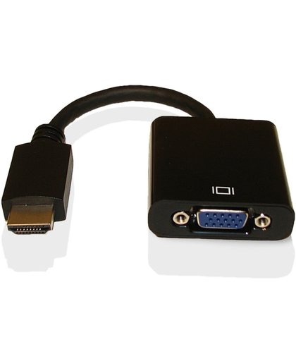 Fujitsu VGA Conversion Cable HDMI VGA Zwart kabeladapter/verloopstukje