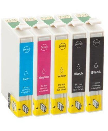 Huismerk Epson T0715 Inktcartridges Multipack (5 stuks)