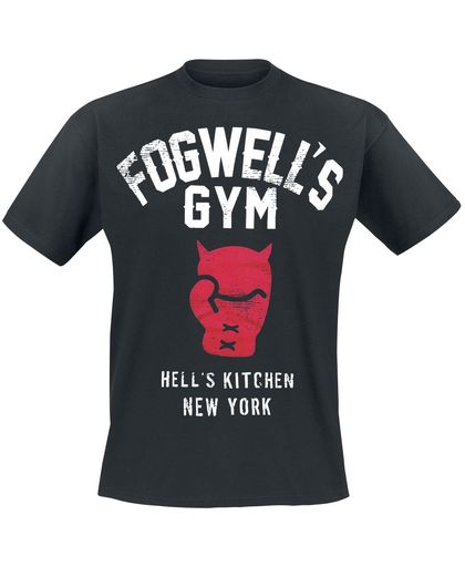 Daredevil Fogwell&apos;s Gym T-shirt zwart