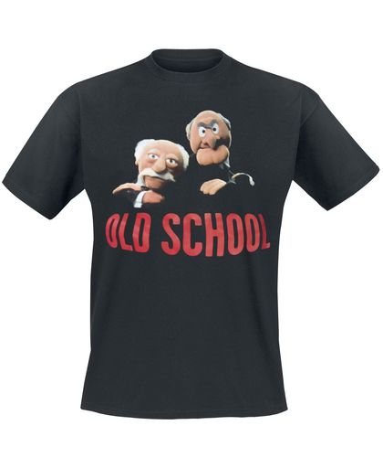 The Muppets Old School T-shirt zwart