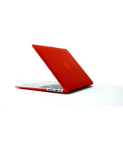 Xssive Macbook Case voor Macbook Air 13 inch - Laptop Cover - Matte Rood