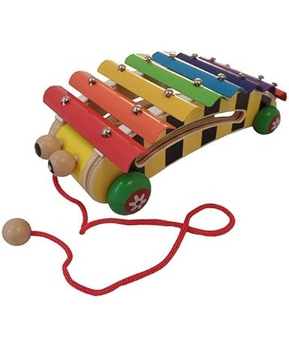 Playwood xylofoon bij op wielen