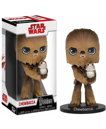 Pop! Wobbler: Star Wars: E8 TLJ: Chewbacca With Porg