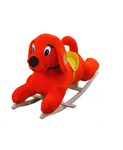 Hobbeldier - hobbel hond - rood - 55cm