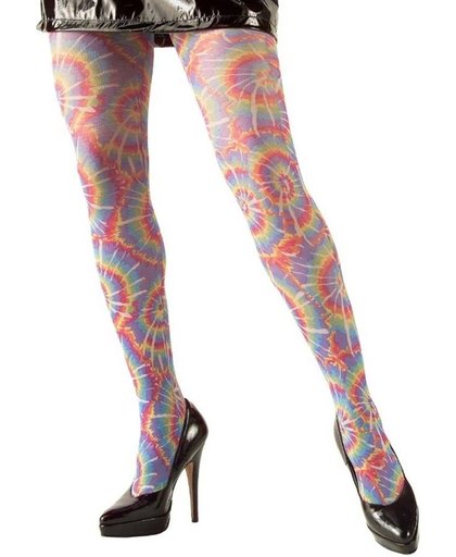 Panty met psychedelische print voor dames
