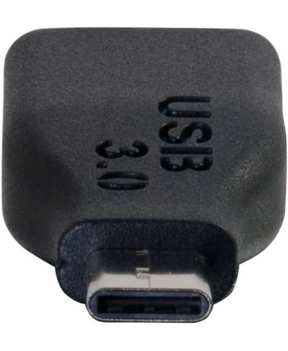 C2G USB-C/USB-A M/F kabeladapter/verloopstukje Zwart