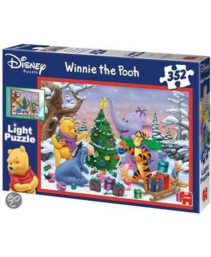 Jumbo Disney Winnie de Poeh - Lichtjes Puzzel - 352 stukjes