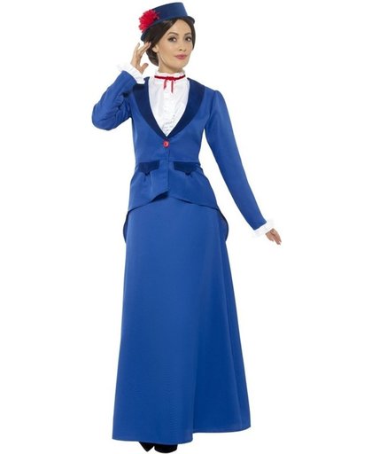 Victoriaanse kinderjuffrouw kostuum voor dames 44-46 (L)