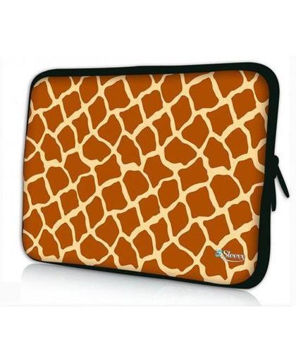 Sleevy 11.6 inch laptophoes giraffe print