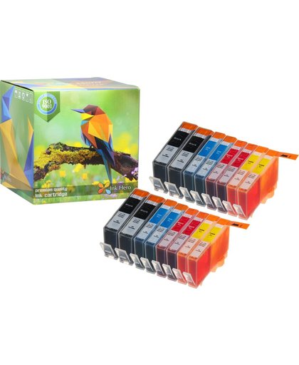 Ink Hero - 16 Pack - Inktcartridge / Alternatief voor de HP Officejet 920 920XL C2N92AE CD971AE CD975AE CD972AE CD973AE CD974AE 6000 6500 6500A 7000 7500A