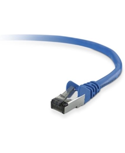 Belkin STP CAT6 1 m 1m Cat6 U/FTP (STP) Blauw netwerkkabel