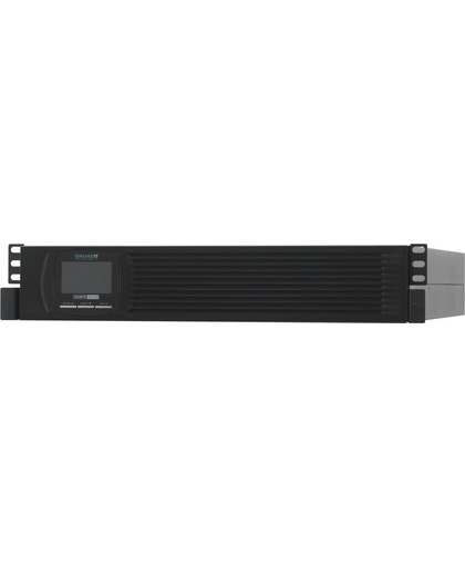 ONLINE USV-Systeme XANTO 3000R Dubbele conversie (online) 3000VA 7AC-uitgang(en) Rackmontage/toren Zwart UPS