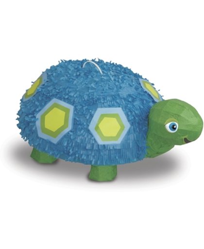 Blauwe schildpad pinata - Feestdecoratievoorwerp - One size