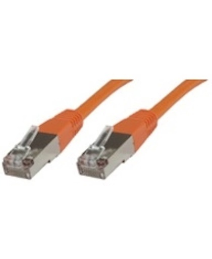 Microconnect Rj-45/Rj-45 Cat6 10m 10m Cat6 S/UTP (STP) Oranje netwerkkabel