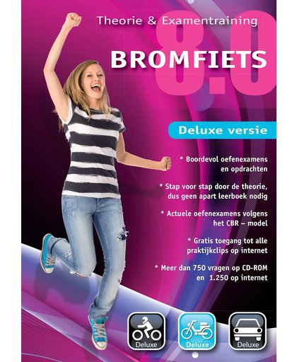 Educontract Bromfiets Theorie en Examen Training 8.0 Deluxe - Nederlands/ DVD