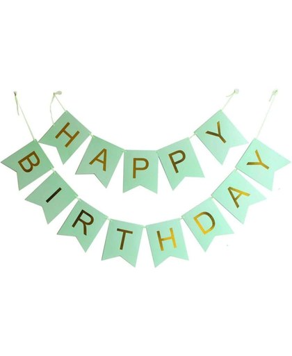 Happy Birthday slinger - verjaardag groen
