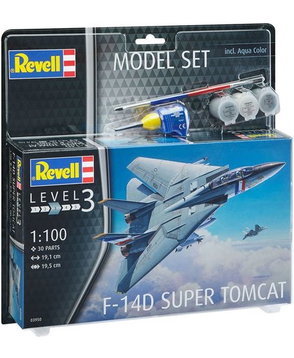 revell model set f-14d super tomcat vliegtuig