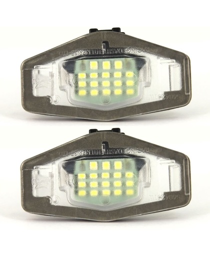 Set Pasklare Nummerplaat LED Verlichting Honda Diversen - Type 1