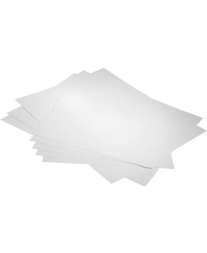 Bainbridge Alphamount ArtCare Wit Achterkarton 15.2x20.3cm (25 Stuks) [BACD6]