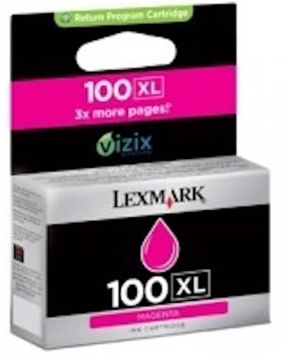 Lexmark 100XL inktcartridge Magenta