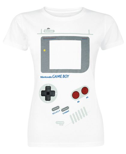 Nintendo Game Boy Girls shirt wit