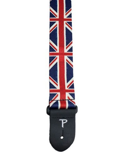 gitaarriem in polyester : Britse vlag