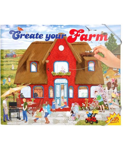 Stickerboek boerderij voor jongens