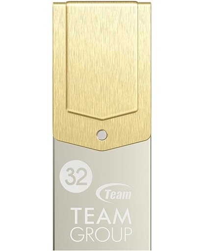 Team Group M161 32GB USB 3.0 (3.1 Gen 1) USB-Type-A-aansluiting USB Type-C-connector Goud, Zilver USB flash drive