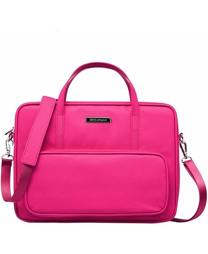ELEE Commuter PU Leather Laptoptas 13.3 inch - Pink