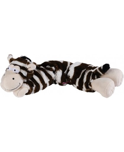 Pluche hotpack knuffel zebra