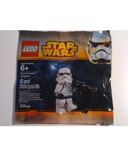 Lego Star Wars Figuur,Stormtrooper Sergeant polybag + wapen set