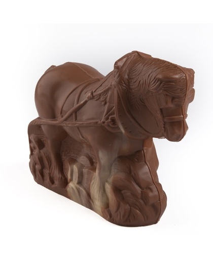 Choco Kado - Chocolade Trekpaard (600 gram)