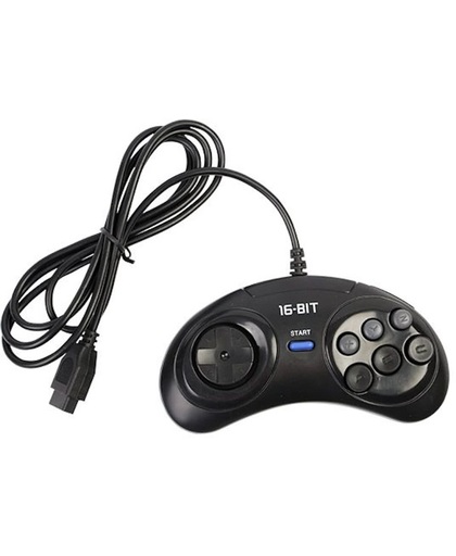Under Control Sega Megadrive Controller Black