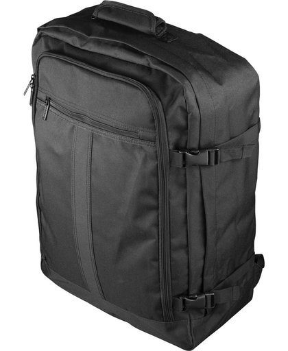 DELTACO NV-776  Handbagage, 3-vaks, 55x40x20cm, geschikt voor reizen, 44 liter, handgreep, zwart