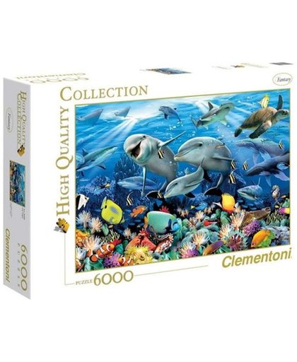 Clementoni High Quality Collection  - Underwater - 6000 Stukjes