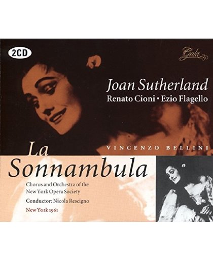 Bellini: La Sonnambula / Rescigno, Sutherland, Cioni, Flagello et al