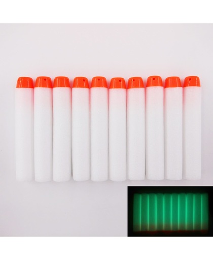 50 stuks darts glow in te dark geschikt voor Nerf blasters