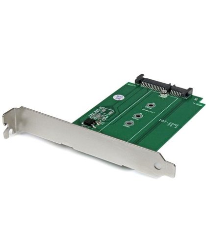 StarTech.com M.2 naar SATA SSD-adapter in uitbreidingssleuf gemonteerd interfacekaart/-adapter