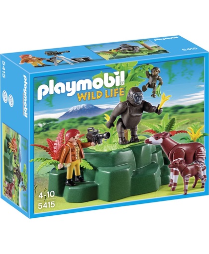 Playmobil Gorilla's en Okapi's - 5415