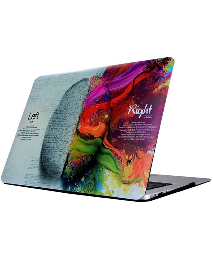 For 2016 New MacBook Pro 15.4 inch met Touchbar (A1707) Left Brain Right Brain patroon Laptop Water Decals PC beschermings hoesje