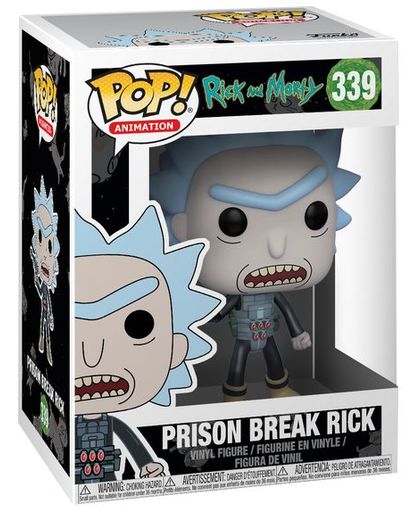 Rick And Morty Prison Break Rick Vinylfiguur 339 Verzamelfiguur standaard