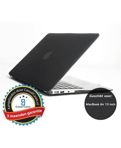 Lunso - hardcase hoes - MacBook Air 13 inch - glanzend zwart