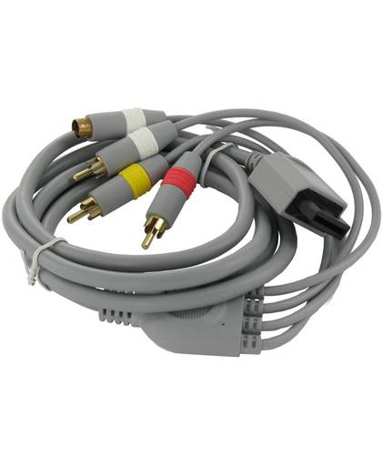 Electrovision Composiet en S-VHS kabel voor Nintendo Wii - 1,8 meter